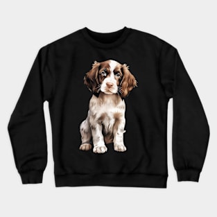 Puppy English Springer Spaniel Crewneck Sweatshirt